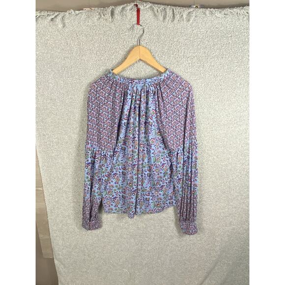 Boden Blouse Floral Fairy Women’s 12 Button Up Boho Cottagecore Maximalism - Picture 9 of 14